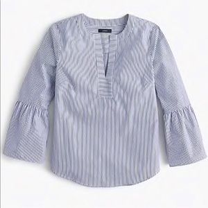J. Crew Bell Sleeve Top